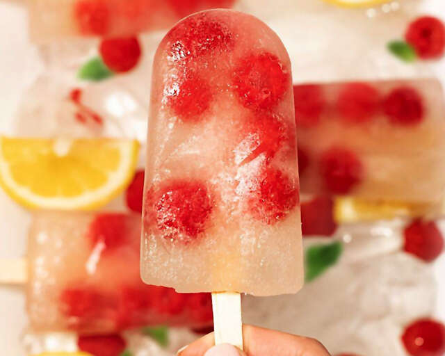 popsicles made with evamor water
